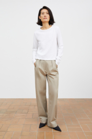 Skall Studio Painter Pants Stone Moss