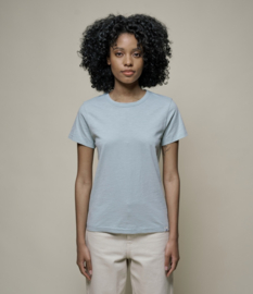 Merz b. Schwanen dames PIMA Cotton T-Shirt Ice