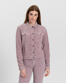 Kuyichi Chelsea Jacket Corduroy Lavender Grey