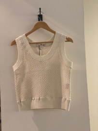 Girls of Dust Camisole Kingston Mesh Off White