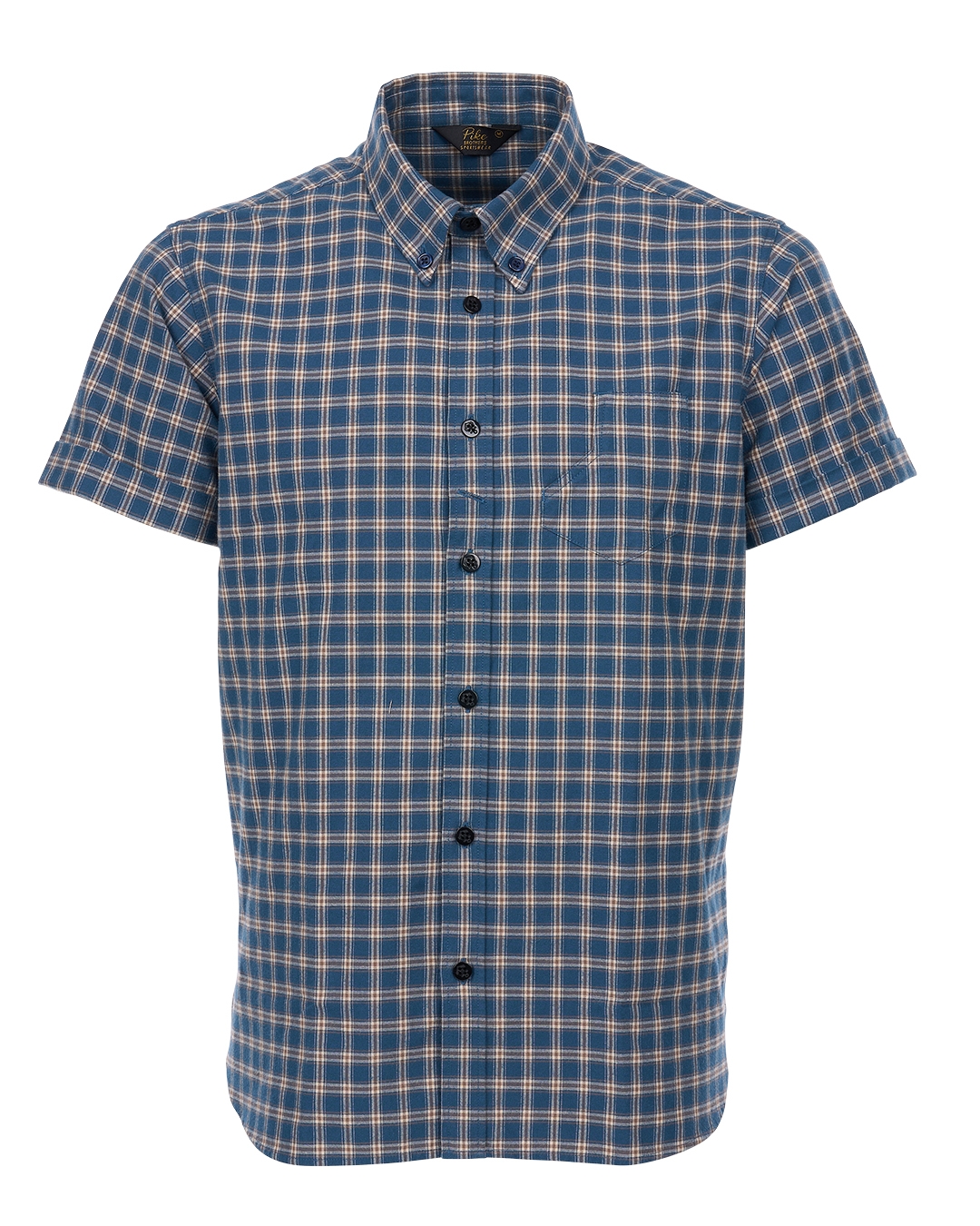 Pike Brothers 1957 Beach Shirt High Tide Blue