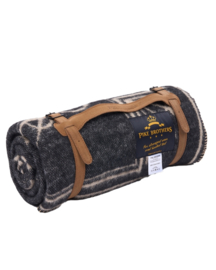 Pike Brothers 1969 Logo Blanket Faded Black