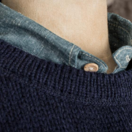 Fleurs de Bagne Le Pull Mataf Navy