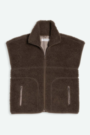 Kings of Indigo  Suzaku Chocolate Brown Sherpa