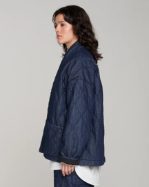 Eat Dust Edu Jacket Quilted Denim