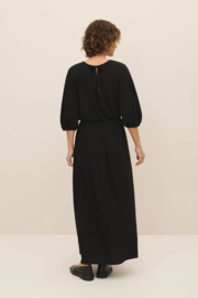 Kowtow Gather Drape Dress Black