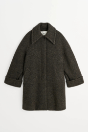 Skall Studio Beate Coat Brown / Black Twill