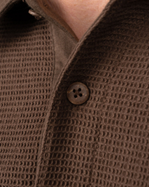 Pike Brothers 1963 Polo Shirt Royal Brown