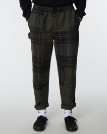 Eat Dust Gonz Pants Boro Quilty Olive