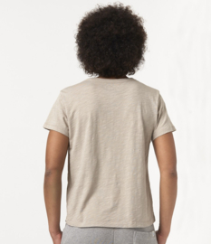 Merz b. Schwanen PIMA Cotton T-Shirt Greige