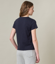 Merz b. Schwanen PIMA Cotton T-Shirt Dark Navy