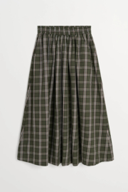 Skall Studio Dagny Skirt Green / White Check