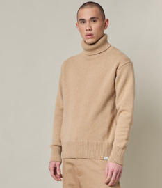 Merz b. Schwanen Turtleneck Merino Cashmere Toffee