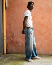 PeppinoPeppino Type 18 Oversize Selvedge Five Pockets Light Blue