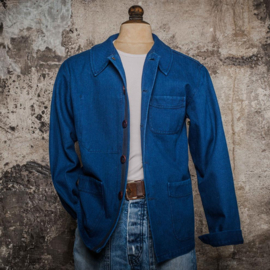 Fleurs de Bagne La Veste Bourgeron Mets Indigo HBT