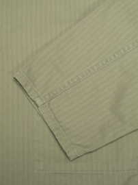 Nudie Jeans Buddy Chore Jacket Herringbone Pale Green