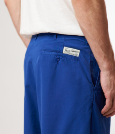 Merz b. Schwanen Unisex Pleated Pants Vintage Blue