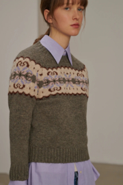 Soeur Brittany Pullover Gris