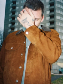 Nudie Jeans Danny Suede Jacket Tobacco