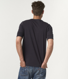Merz b. Schwanen  207 Loopwheeled Henley Charcoal