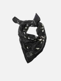 Nudie Jeans Ingrid Bandana Drift Away Black