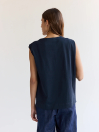 Rue Blanche Net T-Shirt Black