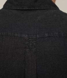 Merz b. Schwanen SHIRT20LI.99 Unisex Hemd Deep Black