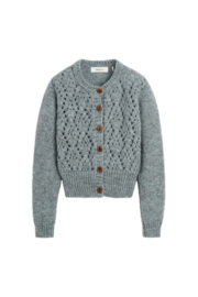 Skall Studio Elva Cardigan Stormblue