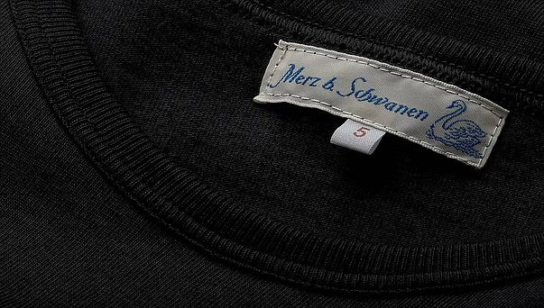 Merz b. Schwanen 1950 Long Sleeve Shirt Deep Black