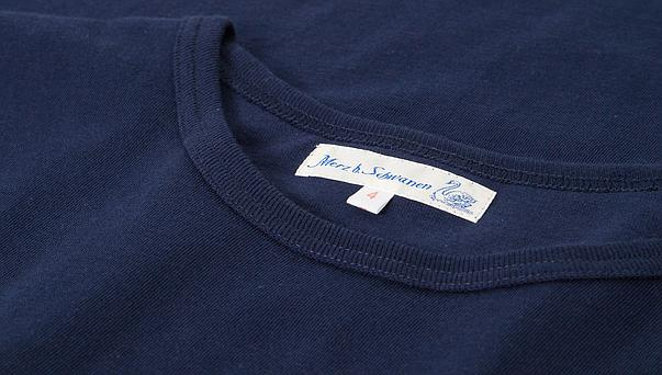 Merz b. Schwanen 1950 Long Sleeve Shirt Ink Blue