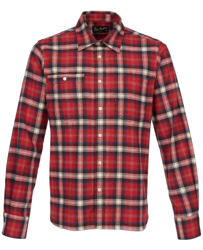 Pike Brothers 1937 Roamer Shirt Red Flannel
