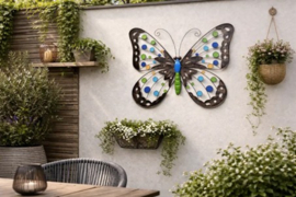Vlinder wanddecoratie XL