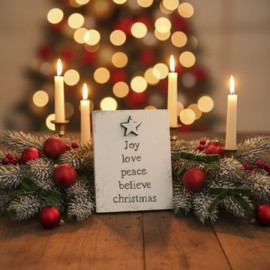 Tekstbord Kerst