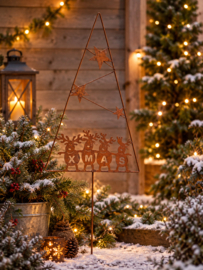 KERSTboom, 58 x 1 x 160 cm