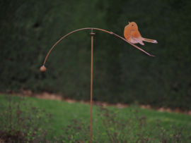 Tuinsteker balans vogel