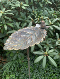 Vogelbad op pin