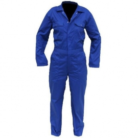 Kinderoverall rood of blauw maat