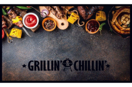 BBQ mat grillin & chillin