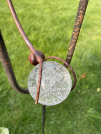 Tuinsteker windspel met uil