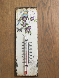 Thermometer vogel 25cm