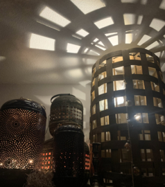 Rotan windlicht