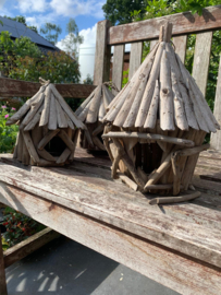 Vogelhuis driftwood L