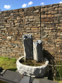 Waterornament  van graniet