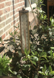 Thermometer  op steker koperlook