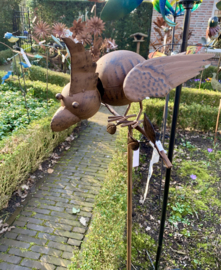 Tuinsteker vogel