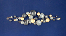 Dots blue wanddeco