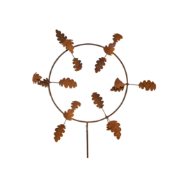 Windmolen Eik, in roest, 300x123cm