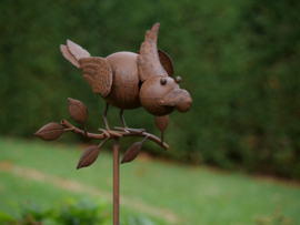 Tuinsteker vogel
