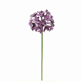 Paarse bloem van metaal