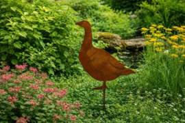 Roest gans tuinsteker, 78 cm
